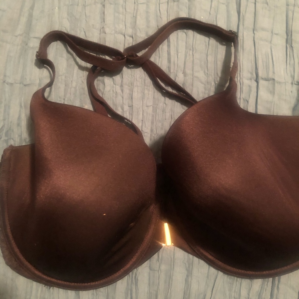 Black racer back bra